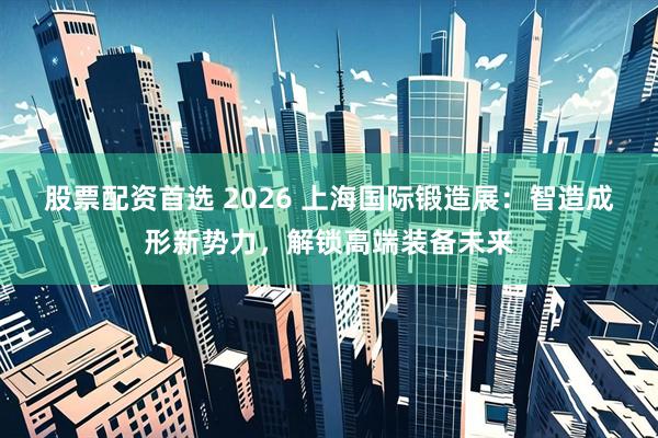 股票配资首选 2026 上海国际锻造展：智造成形新势力，解锁高端装备未来