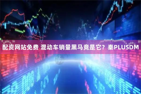 配资网站免费 混动车销量黑马竟是它？秦PLUSDM